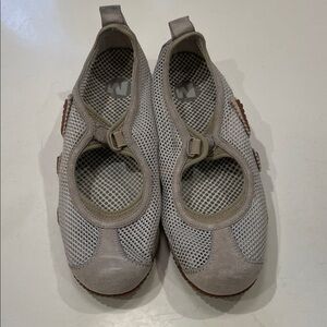 Merrell Tan and Gray Athletic Shoes